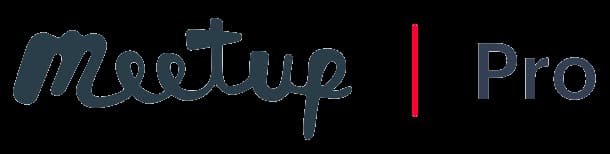 logotipo de meetup pro