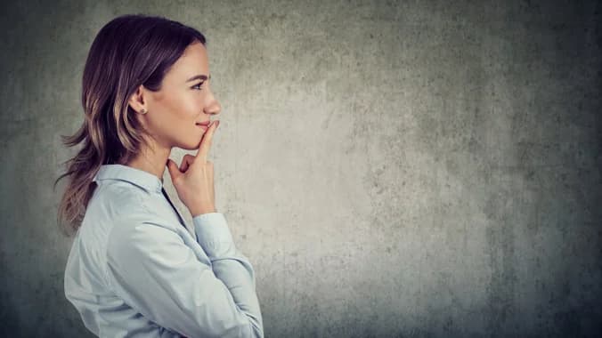 Thinking Woman