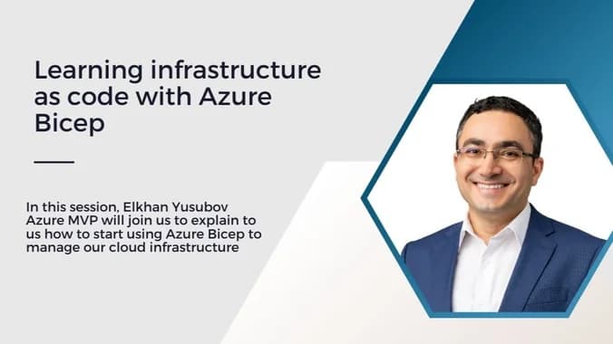Learning infrastructure as code with Azure Bicep