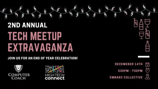 2nd Annual End of Year Tech Meetup Extravaganza 
