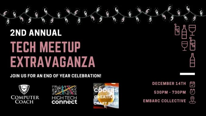 2nd Annual Tampa Bay Tech Meetup Extravaganza with Coders, Creatives, Craft Beer