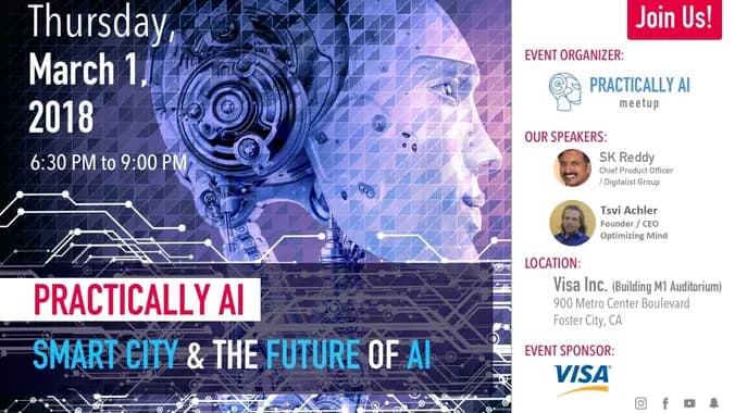 Practically AI -  Smart City & The Future of AI @ Visa