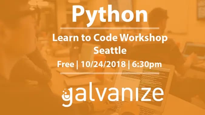 Learn to Code Workshop: Intro to Python