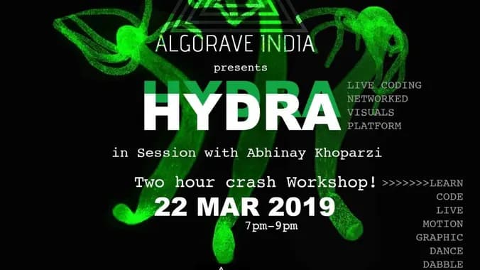 Live Coding Visuals with HYDRA by Abhinay Khoparzi