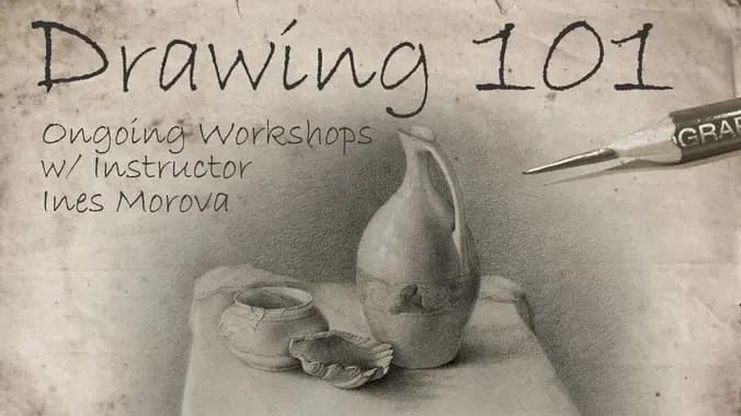Drawing 101: Introduction to Advanced Techniques Sample Lesson