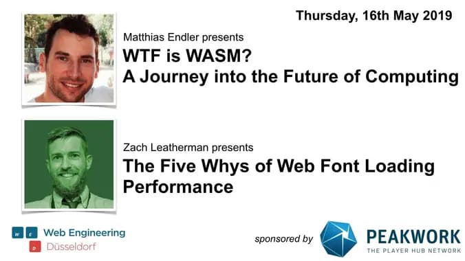 WTF is WebAssembly (WASM)? && The Five Whys of Web Font Loading Performance