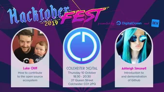 Hacktoberfest® 2019 at Colchester Digital
