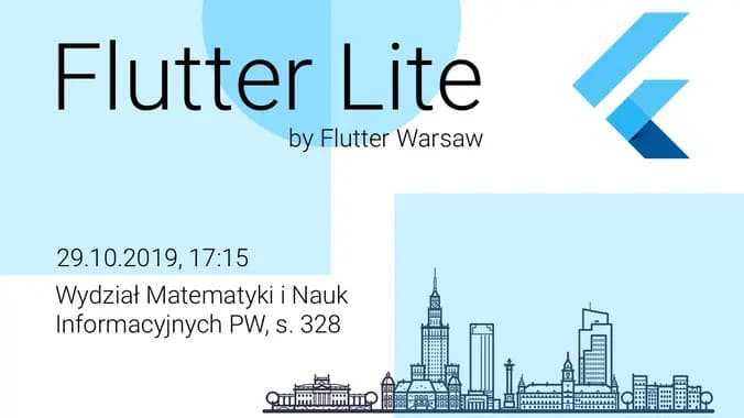 Flutter Lite - Poznaj podstawy Fluttera - Flutter Warsaw #8
