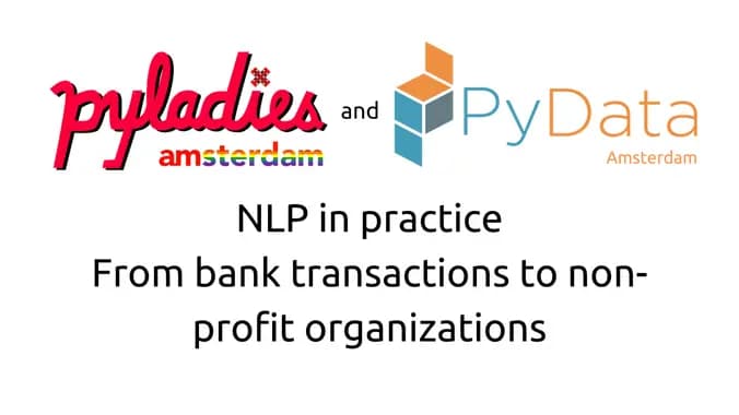 NLP in practice - From bank transactions to non-profit organizations
