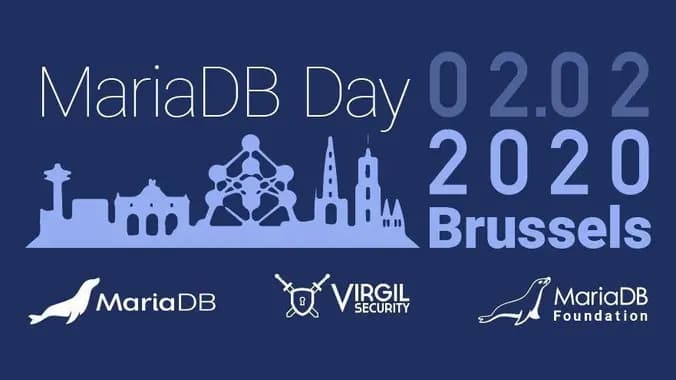 MariaDB Day Brussels 0202 2020