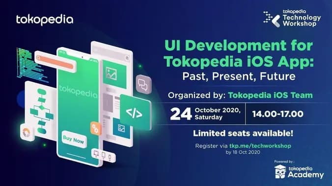 Tokopedia Workshop - UI Development for Tokopedia iOS App