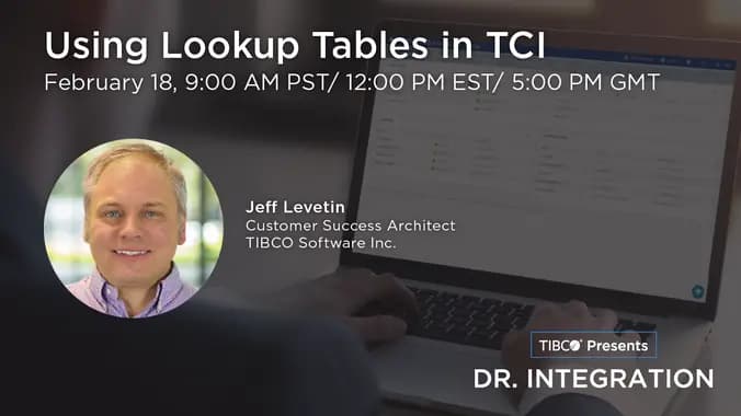 Dr Integration - Using Lookup Tables in TCI