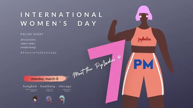 International Women's Day meets the PyLadies
