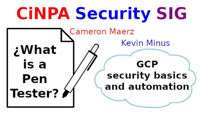 CiNPA - Security SIG