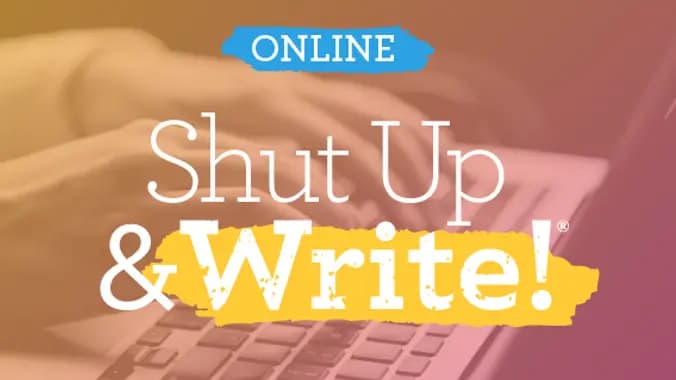Shut Up and Write Pioneer Valley - ONLINE with Lisa