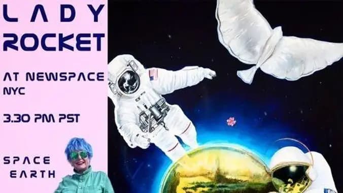 Lady Rocket Eva Blaisdell on "SpaceFund, Marshot, and Space Suits"