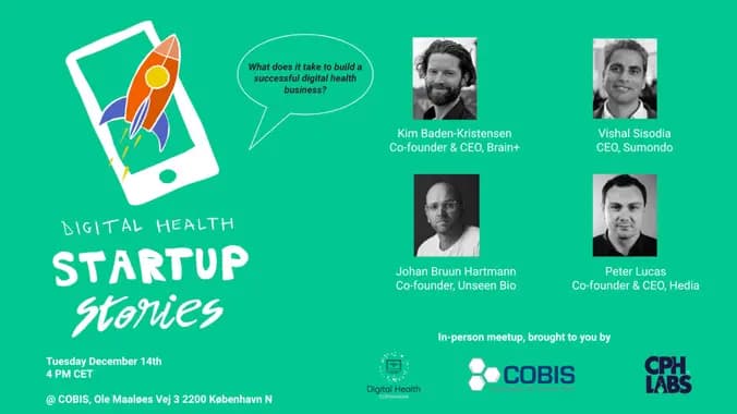 Digital Health Startup Stories (hosted by COBIS)