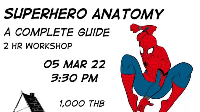 SUPERHERO ANATOMY - A complete guide (2 HR workshop)
