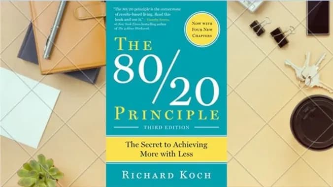 The 80/20 Principle by Richard Koch: In Person + Zoom Meeting