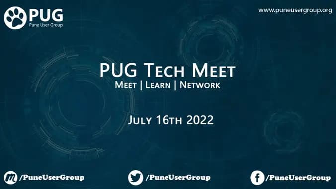 PUG - Tech Meet