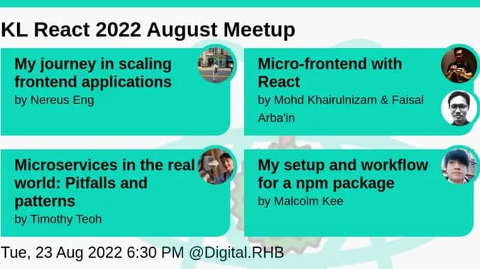 KL React 2022 August Meetup