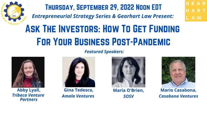 Ask The Investors: How to Get Funding For Your Business Post-Pandemic