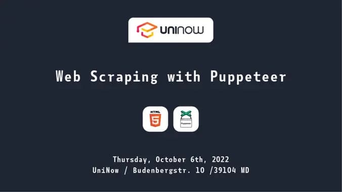 Web Scraping with Puppeteer