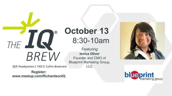 The IQ Brew: Jenica Oliver, The Start Up Guide to Marketing