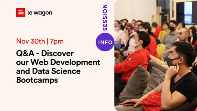 [HYBRID OPEN CAMPUS] Discover our Web Development & Data Science bootcamps!