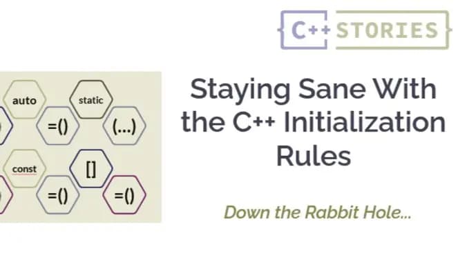 Staying Sane With the C++ Initialization Rules (including C++20)