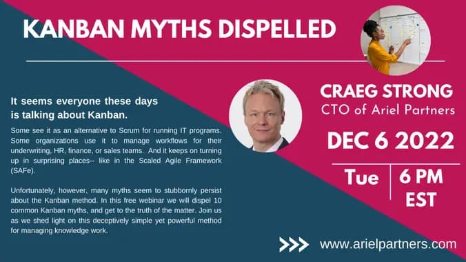 [Virtual] Dispelling Some Common Kanban Myths *New Date*