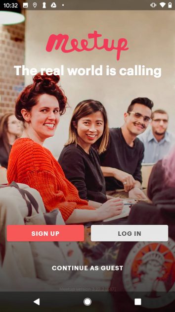 Meetup-android-guestscreen