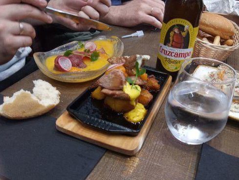 A francachela hosted by the WordPress Meetup group in Seville, Spain.