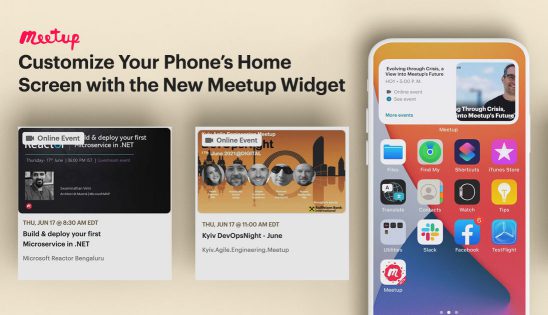 Meetup widget