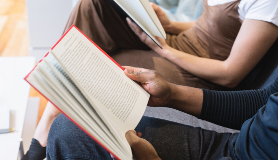book club reading