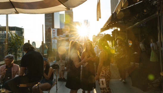 Meetup's 20th anniversary party