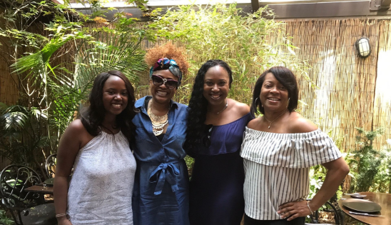Women at brunch
